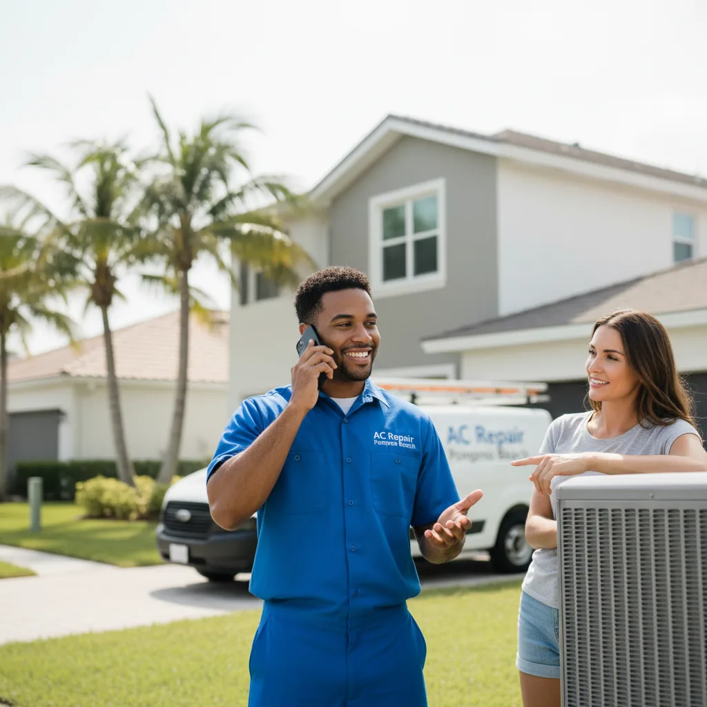 AC Repair Pompano Beach customer support in Linthicum Heights